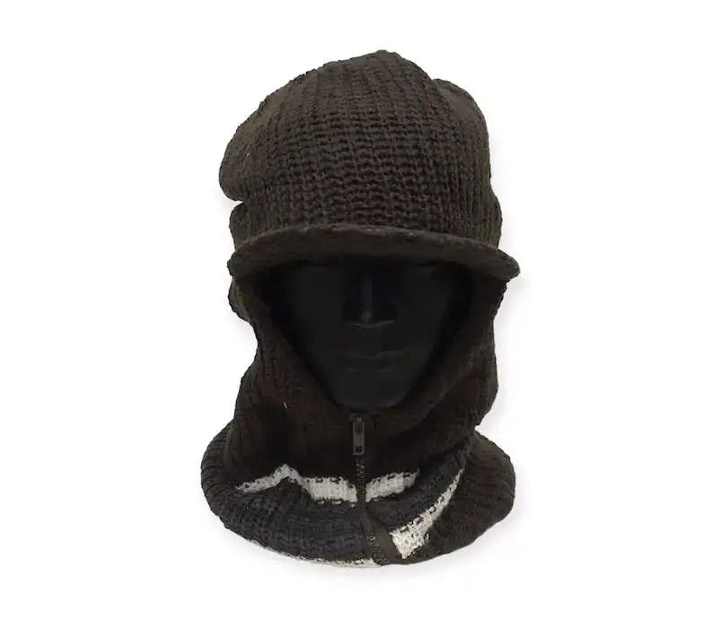 Japanese Brand × Vintage Japanese Brand Balaclava Beanie Hat Size ONE SIZE - 1 Thumbnail