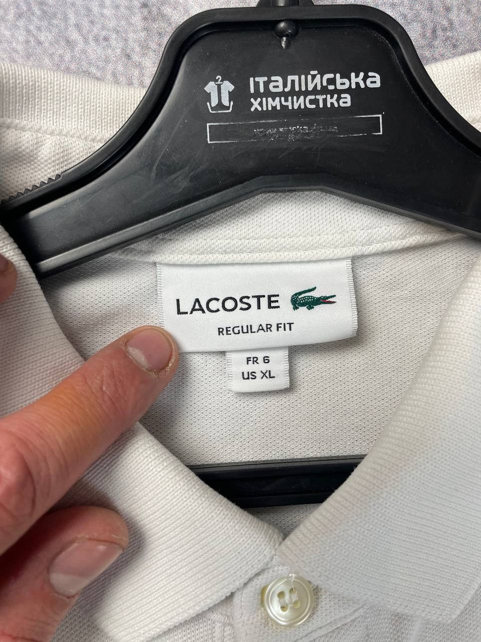 Designer × Lacoste Lacoste polo T-shirt Size US XL / EU 56 / 4 - 5 Thumbnail