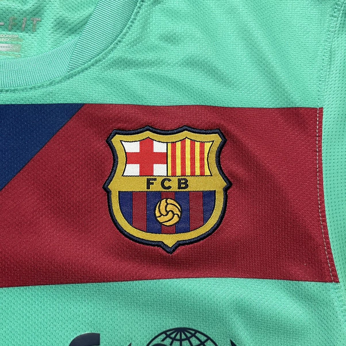 Nike Vintage Nike Messi Barcelona 2010/11 Away Soccer Jersey Size US S / EU 44-46 / 1 - 4 Thumbnail