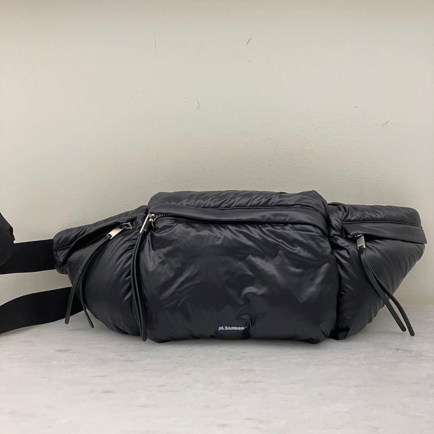 Jil Sander o1loc1c1124 Size: OS/ Pouch Waist Bag in Black Size ONE SIZE - 1 Thumbnail