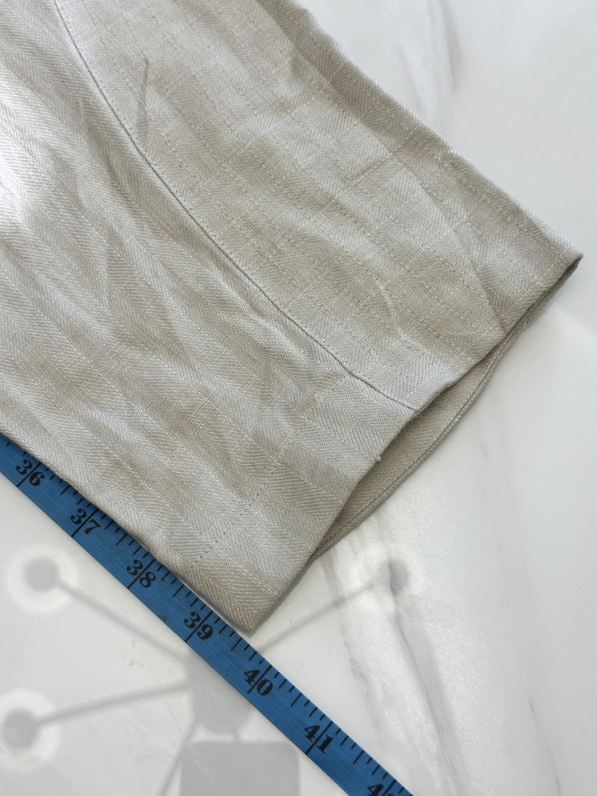 If Six Was Nine × Issey Miyake × Tsumori Chisato Tsumori Chisato Strechable Pinstripe Pants By Issey Miyake Size US 29 - 13 Thumbnail