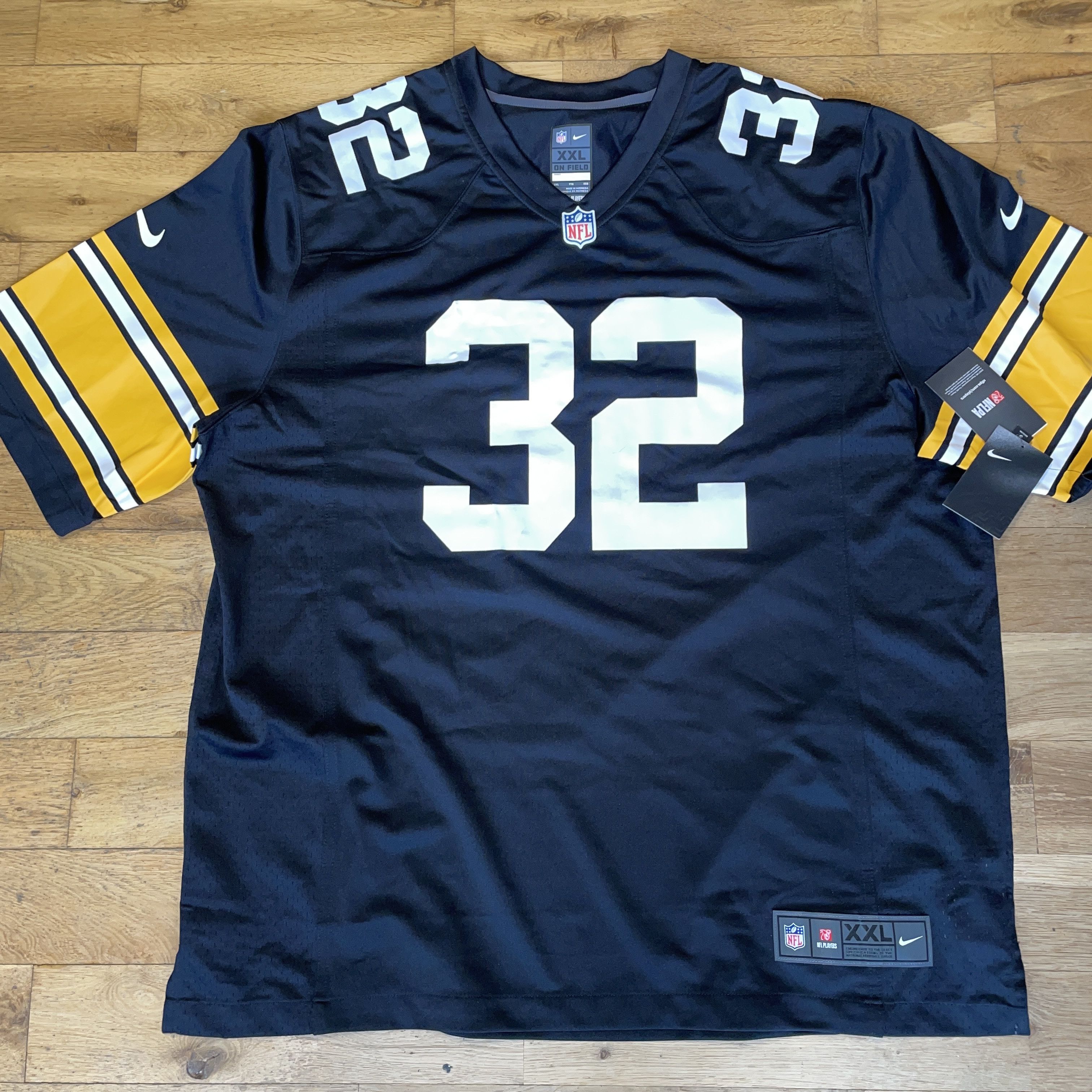 NFL × Nike NIKE Pittsburgh Steelers JERSEY T-SHIRT NFL Harris #32 XXL Size US XXL / EU 58 / 5 - 1 Thumbnail