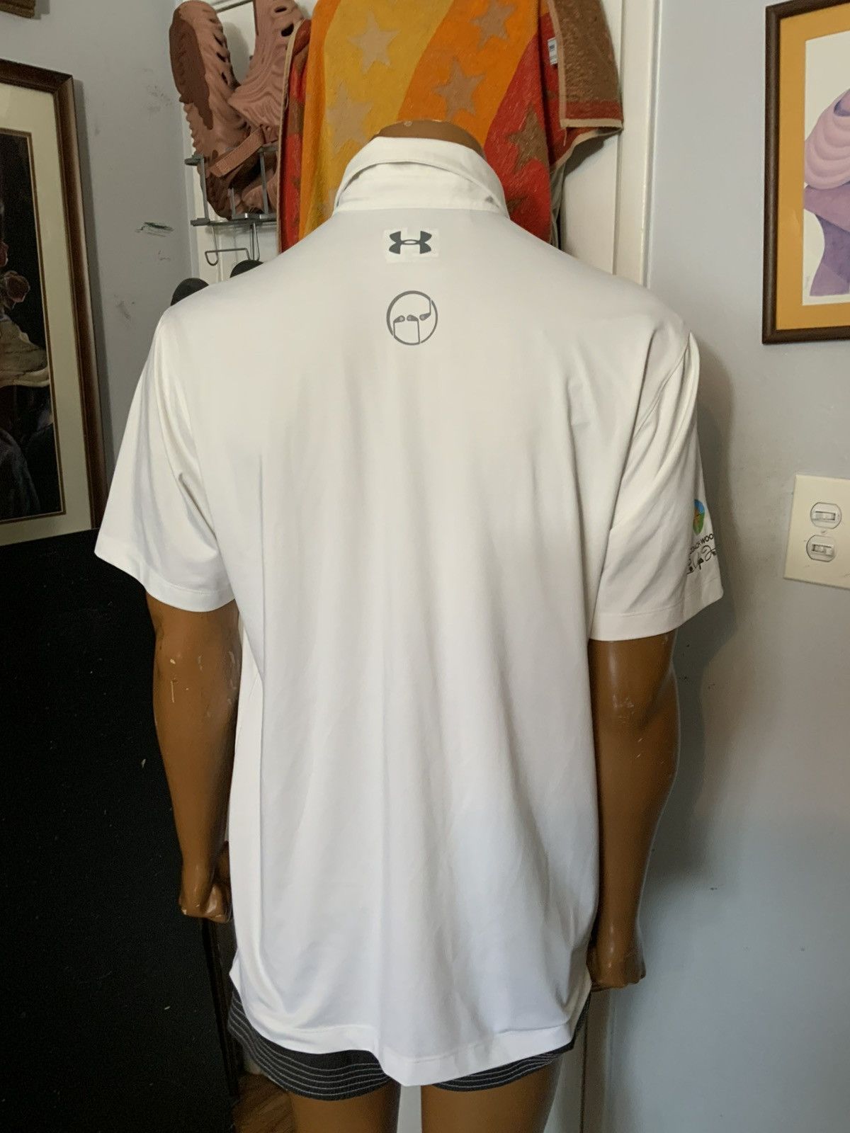 Under Armour Coach Mike Woodson Las Vegas Invitational Golf Polo Shirt Size US XL / EU 56 / 4 - 10 Thumbnail