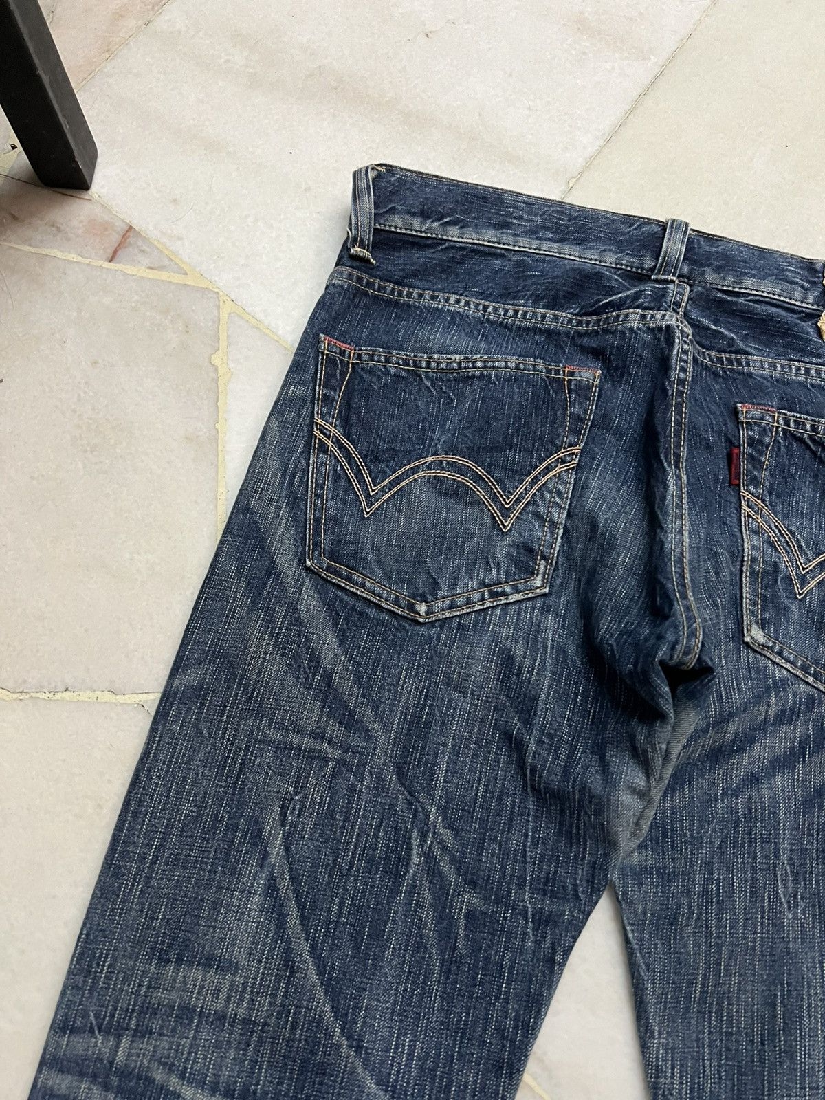 Edwin 💥Flare💥Vintage Edwin 503 Clawmark Mudwash Jean Size US 34 / EU 50 - 14 Thumbnail