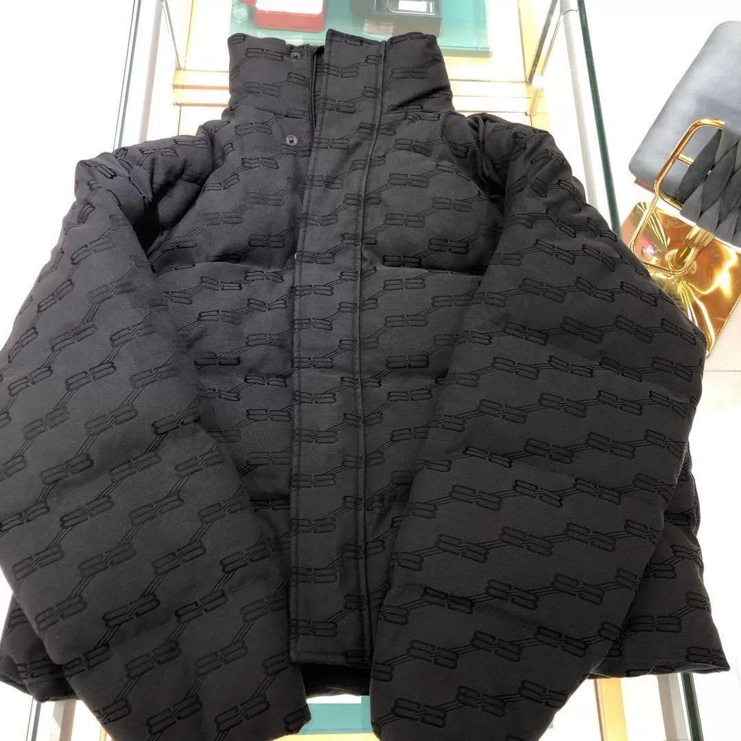 Balenciaga Balenciaga SS22 Logo Print Cotton Coat Size US M / EU 48-50 / 2 - 1 Thumbnail