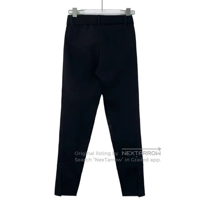 Gucci gucci Black horse buckle patchwork cotton casual trousers Size 25" / US 0 / IT 36 - 2 Thumbnail