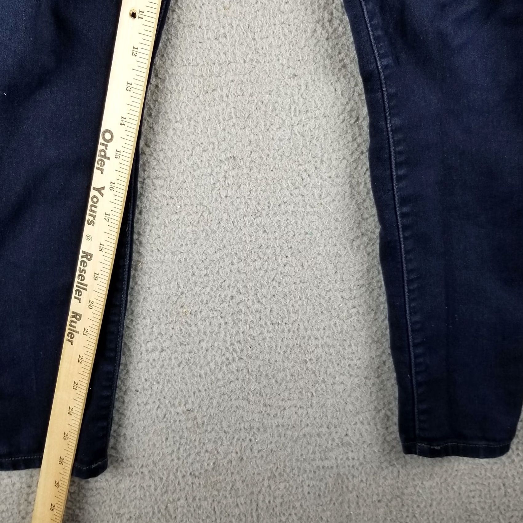 Vintage JOE'S Jeans Mid Rise Skinny Pants Blue Denim 25 Women Jeans Stretch Classic Modern 27 Inseam Mens Womens Girls Boys Size 42" / US 20 - 7 Thumbnail