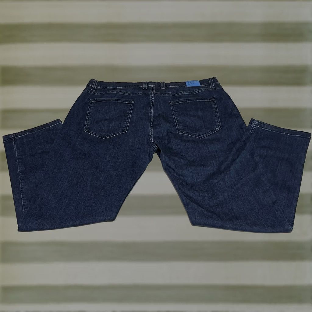Vintage Mugsy Jeans Men’s 40x30 Blue Denim Stretch Relaxed Straight Zip 5-Pocket Size US 40 / EU 56 - 1 Thumbnail