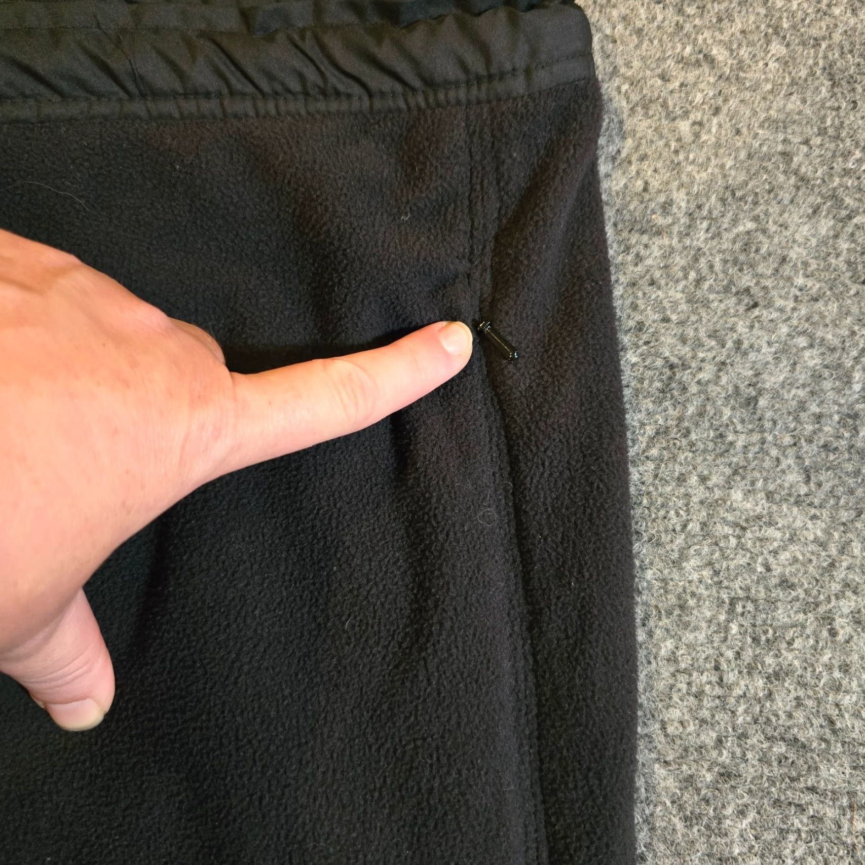 Nike Nike ACG Pants Women Medium Black Fleece Sherpa Thermal Layer Ski Outdoor Winter (Tapered) Size 32" / US 10 / IT 46 - 4 Thumbnail