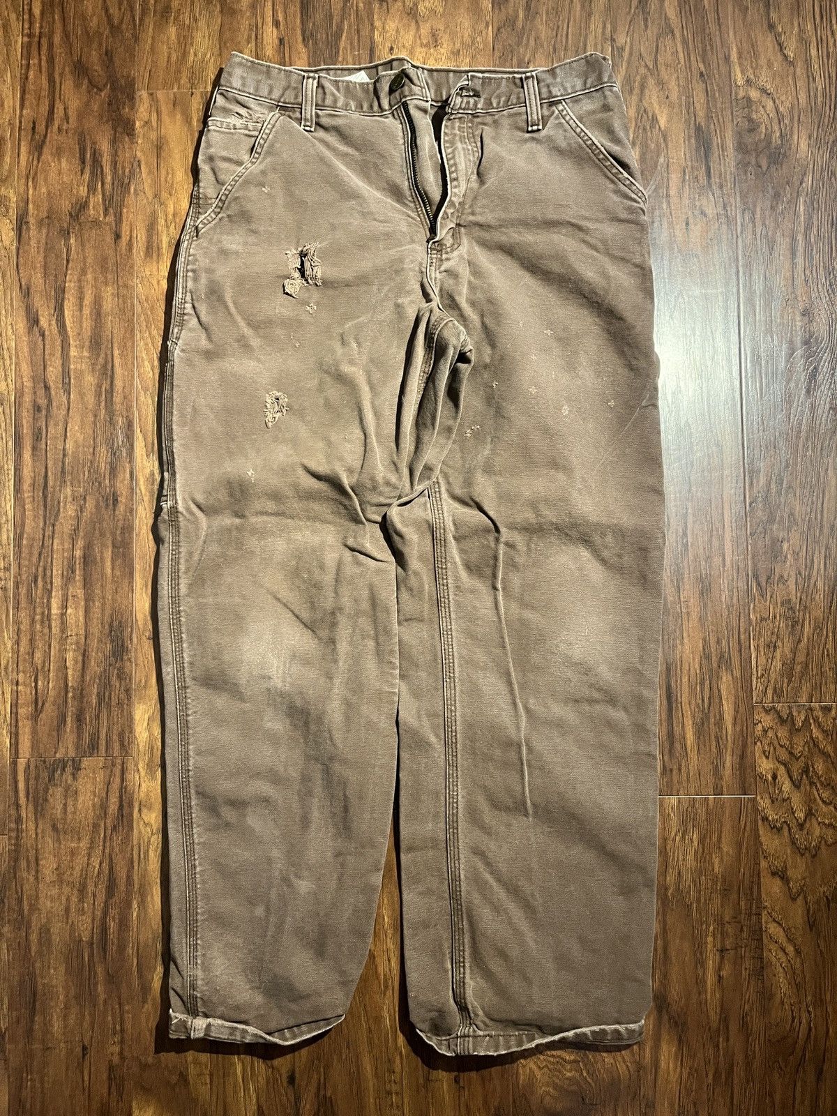 Carhartt B11 Brown Duck Work Pants 👖🤎 – W31