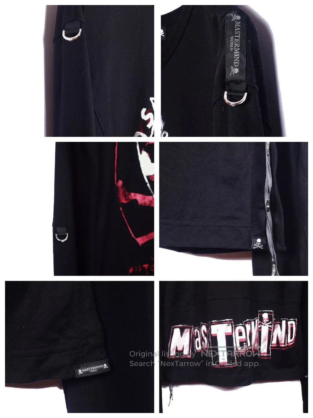 Mastermind Japan Black Long Sleeve Skull Graphic Shirt - Size M. Size US M / EU 48-50 / 2 - 4 Thumbnail