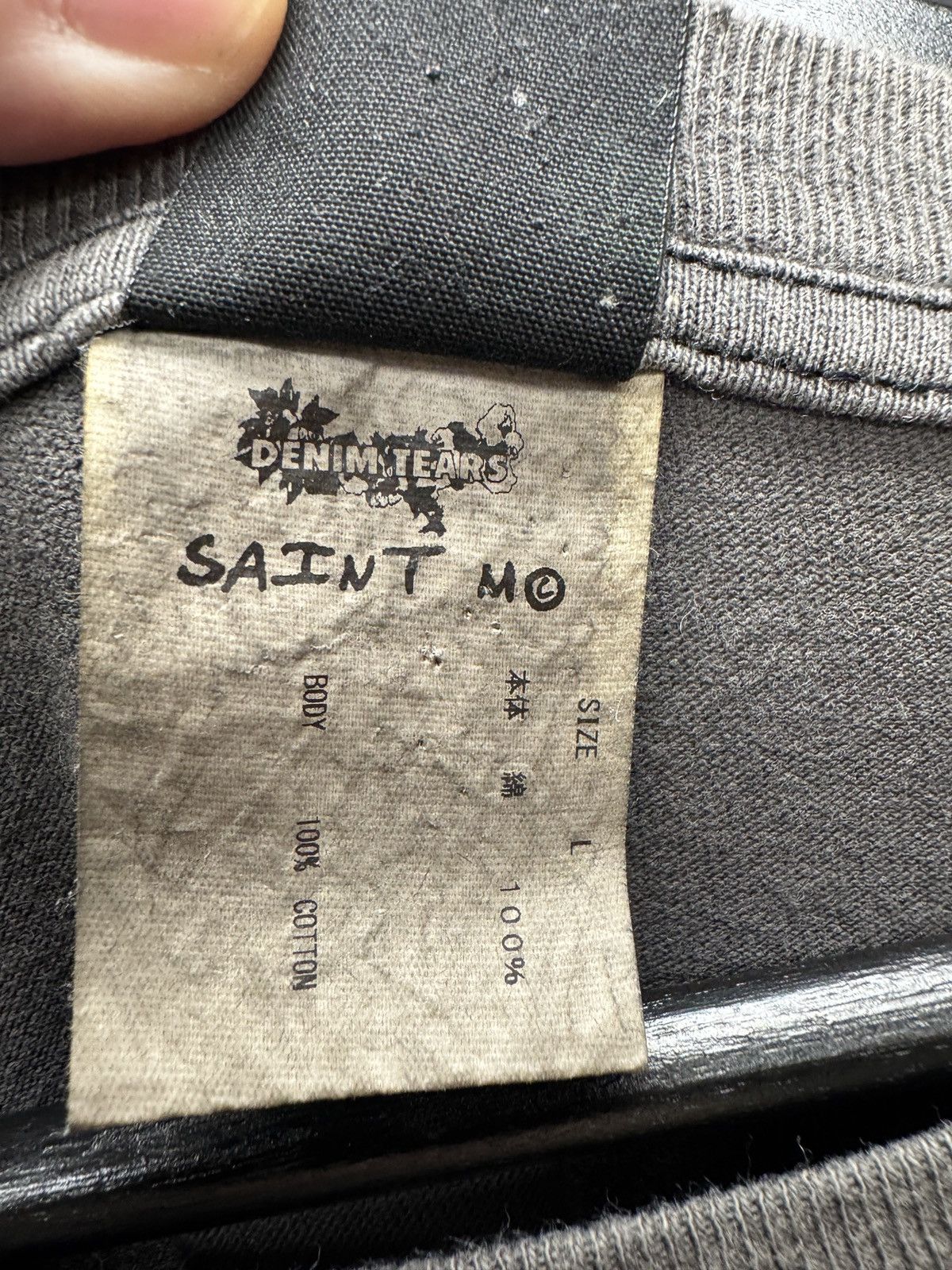 DENIM TEARS × Saint Michael Saint Mx x Denim Tears Long Sleeve Size US L / EU 52-54 / 3 - 5 Thumbnail
