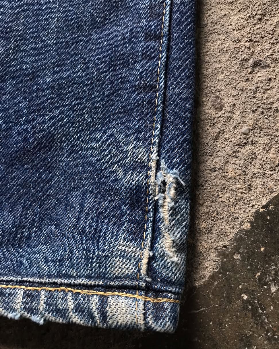 Levi's 501XX C big E selvedge raw denim Size US 33 - 11 Thumbnail