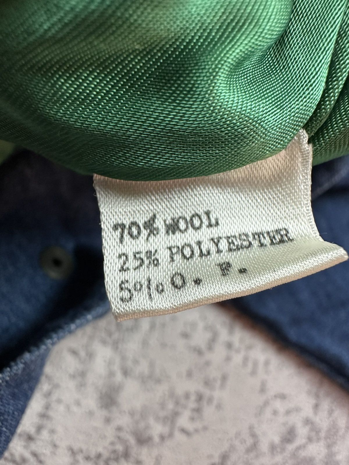 Designer Vintage Rockbox Wool Denim Hybrid Jacket Nordic Knit Pattern Size US M / EU 48-50 / 2 - 9 Thumbnail