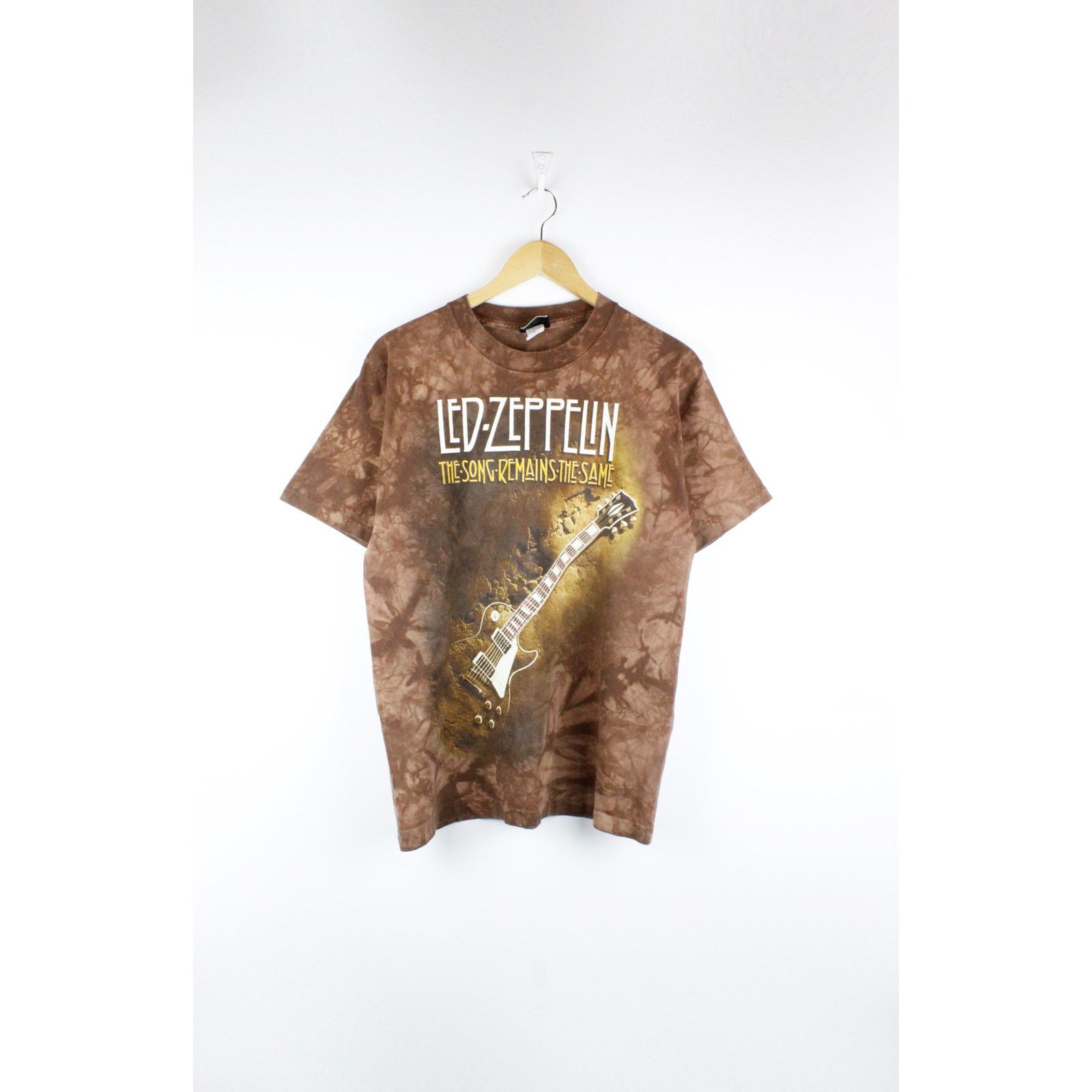 Vintage Vintage Led Zeppelin The Song Remains The Same Graphic Tee Size US M / EU 48-50 / 2 - 1 Thumbnail