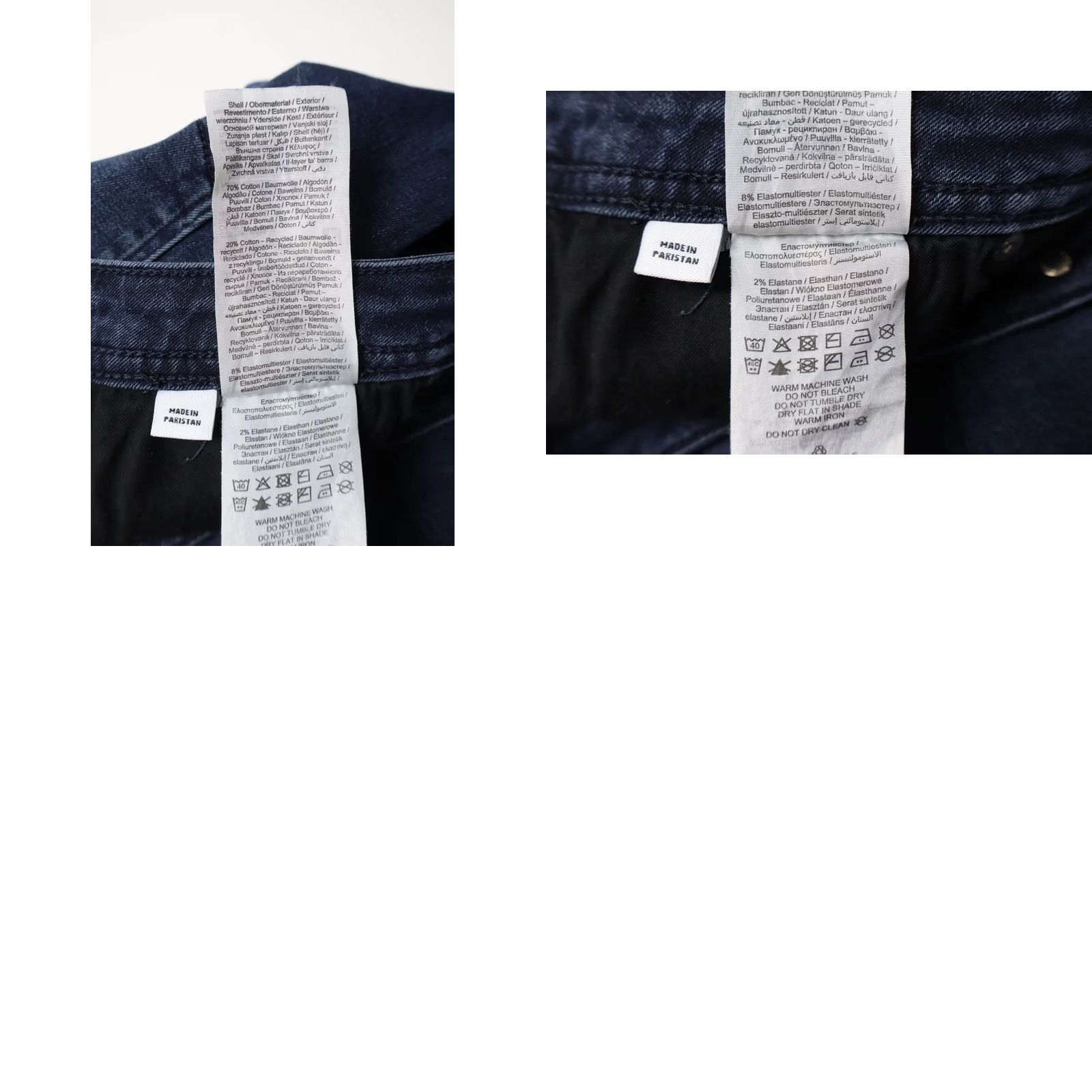 Jack & Jones JACK & JONES Jeans Men's W34/L30 Blue Denim Slim/Glenn Faded Whiskers Zip Fly Size US 34 / EU 50 - 8 Thumbnail