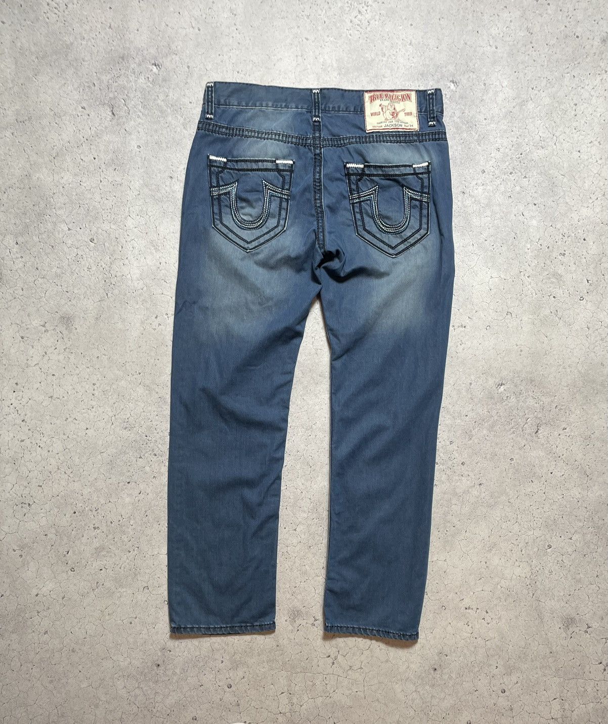 True Religion Vintage Baggy Jeans Denim True Religion Y2K Made In Usa Size US 36 / EU 52 - 1 Thumbnail