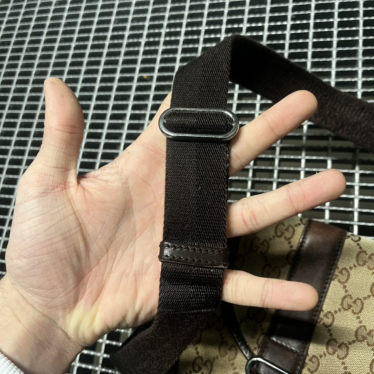 Gucci Vintage Gucci Shoulder Bag Messenger Monogram Logo G Italy Size ONE SIZE - 8 Thumbnail