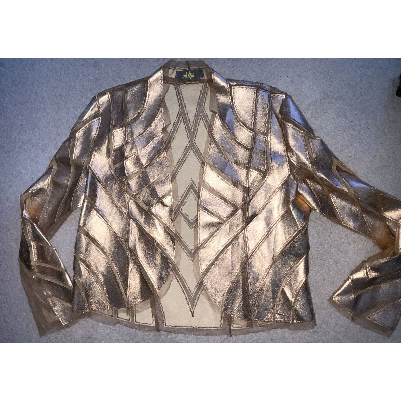 Other Jacket Sz. Med. feather-wight open piecework geometric Top Size M / US 6-8 / IT 42-44 - 5 Thumbnail