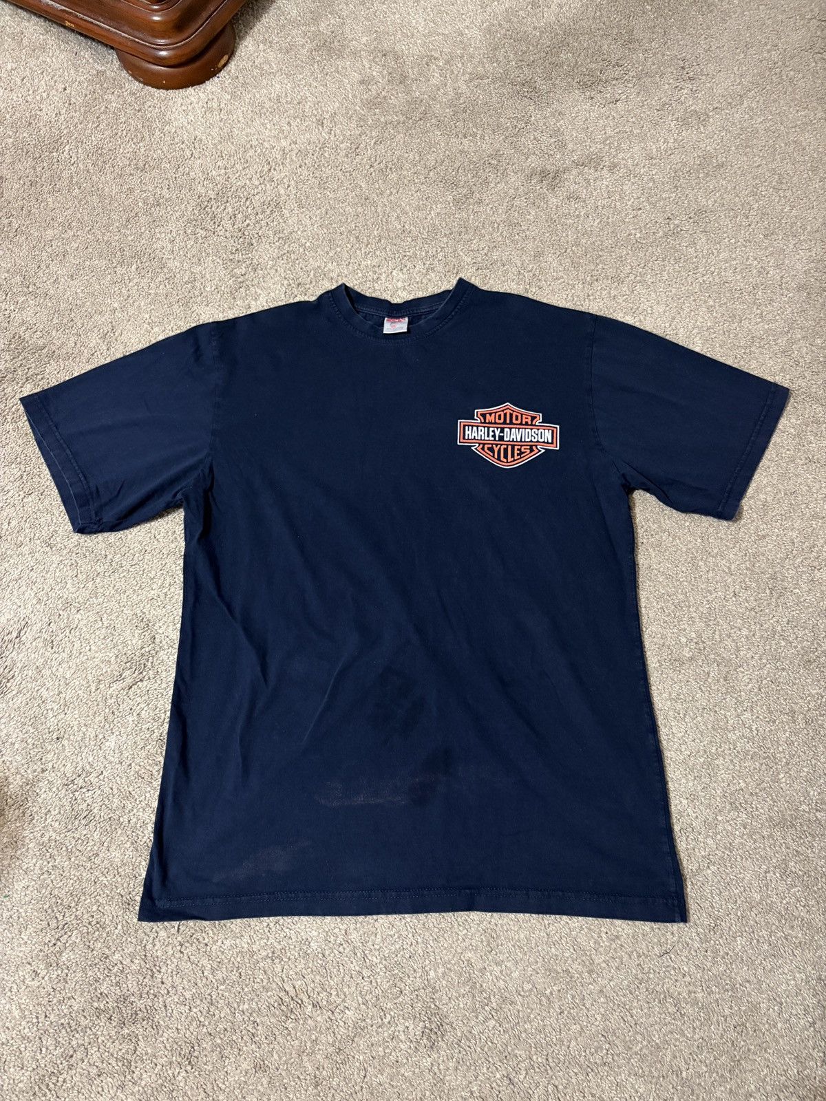 Harley Davidson Vintage 90s Harley Davidson Egypt Pyramids T Shirt Size XXL Size US XXL / EU 58 / 5 - 3 Thumbnail
