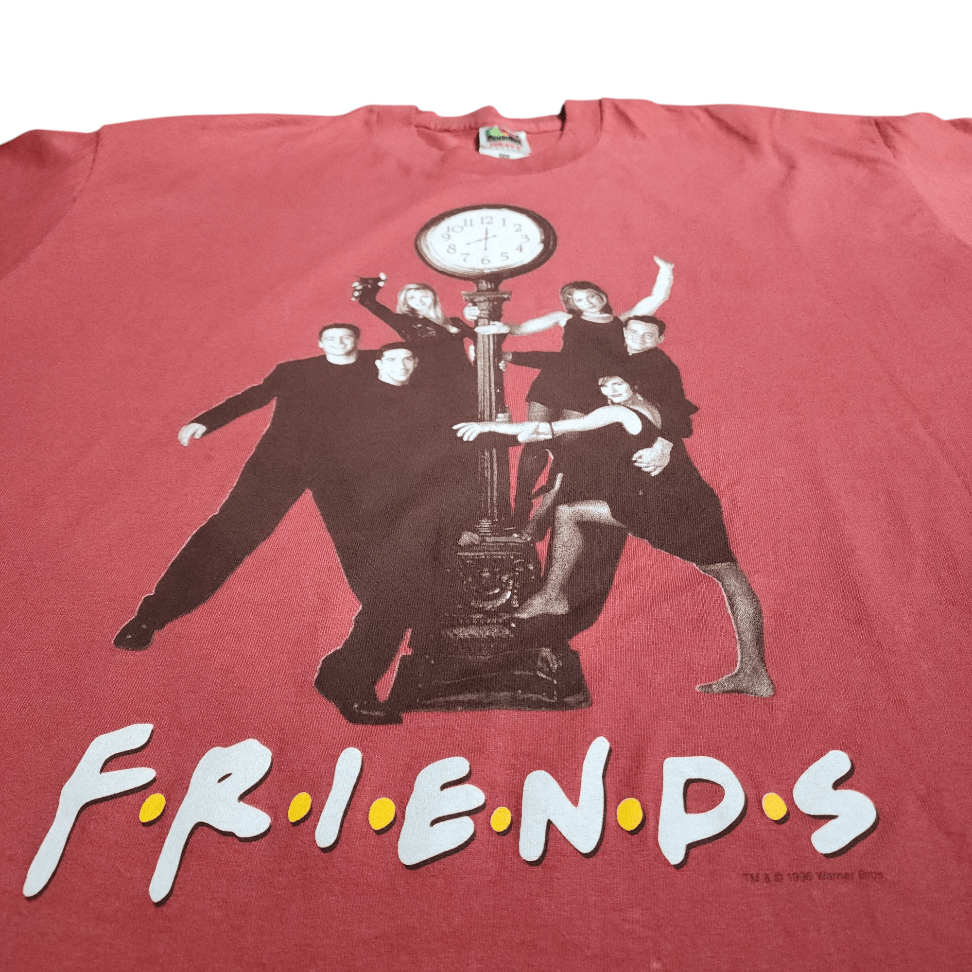 Vintage × Warner Bros Vintage 1996 FRIENDS TV sitcom Warner Bros Shirts Size US XXL / EU 58 / 5 - 2 Thumbnail