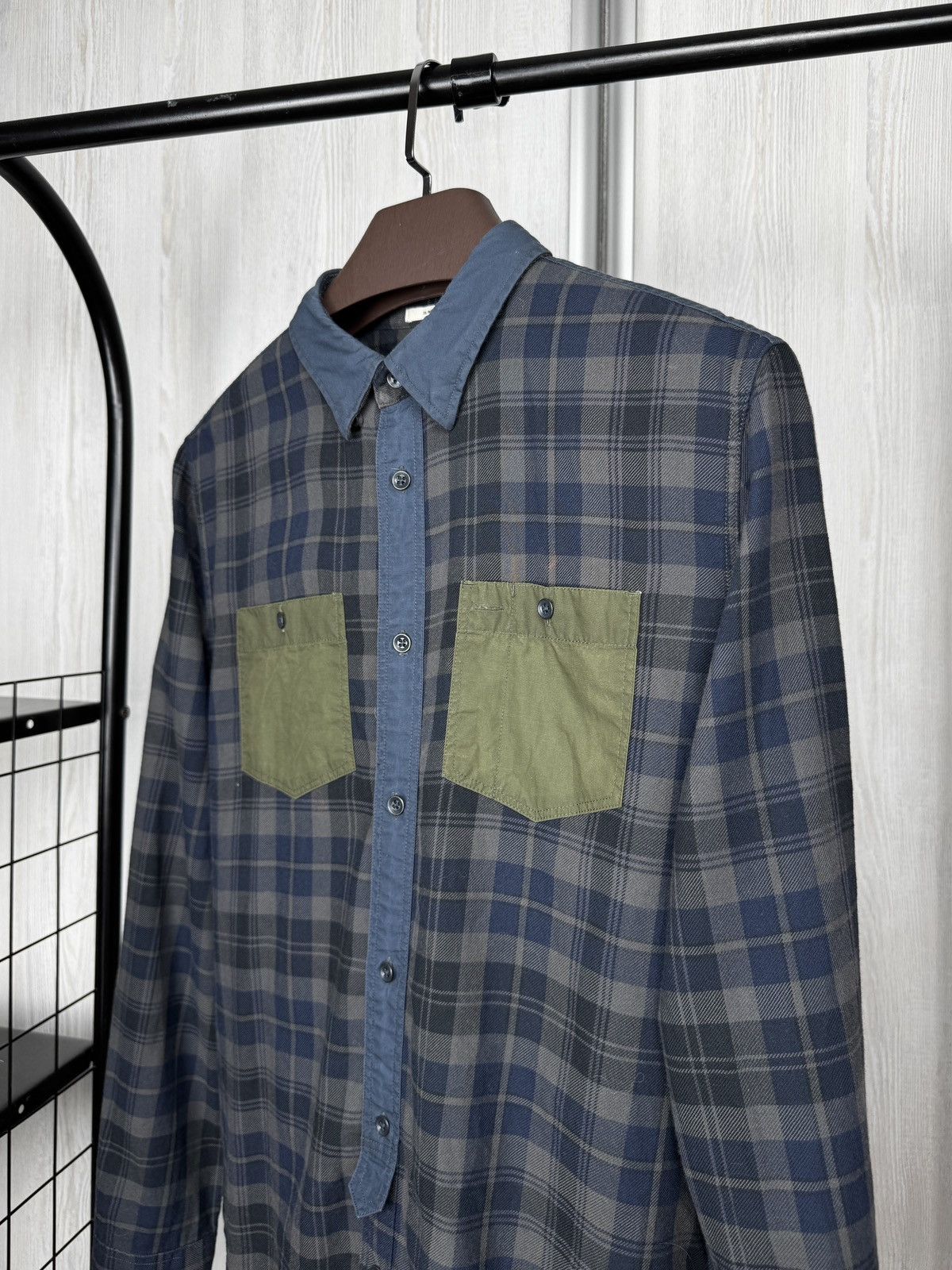Allsaints Allsaints Spitalfields Slim Fit Admindsen LS Checkered shirt Size US M / EU 48-50 / 2 - 4 Thumbnail