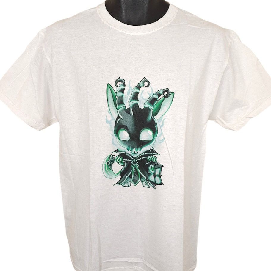 Fruit Of The Loom League Of Legends T Shirt Mens Size Medium White Thresh Size US M / EU 48-50 / 2 - 1 Thumbnail