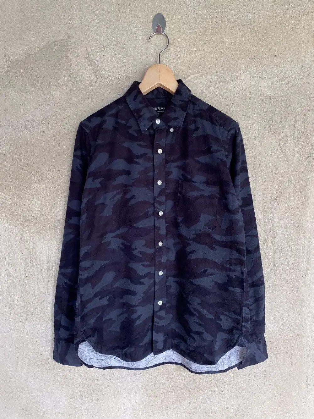 Beams Plus Japanese Brand Beams Heart Military Design Flannel Shirt Size US S / EU 44-46 / 1 - 2 Thumbnail