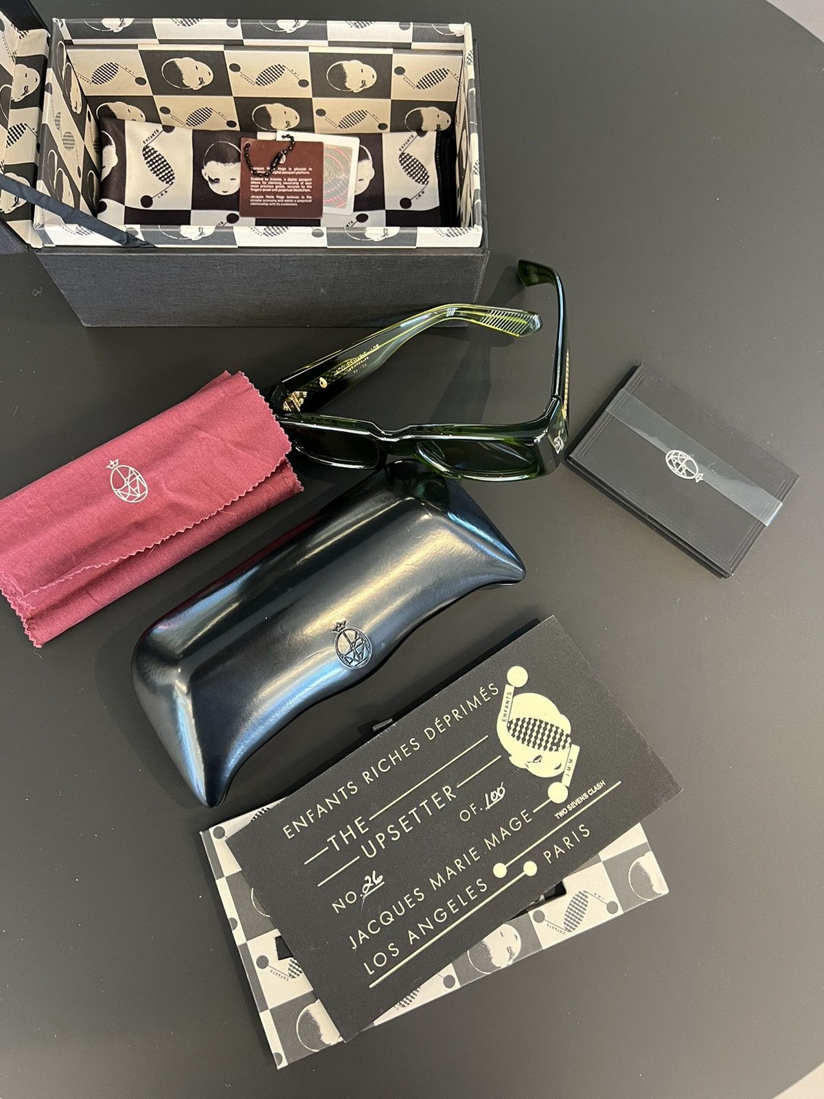 Enfants Riches Deprimes × Jacques Marie Mage Enfant Riches Deprimes The Upsetter Sunglasses Size ONE SIZE - 6 Thumbnail