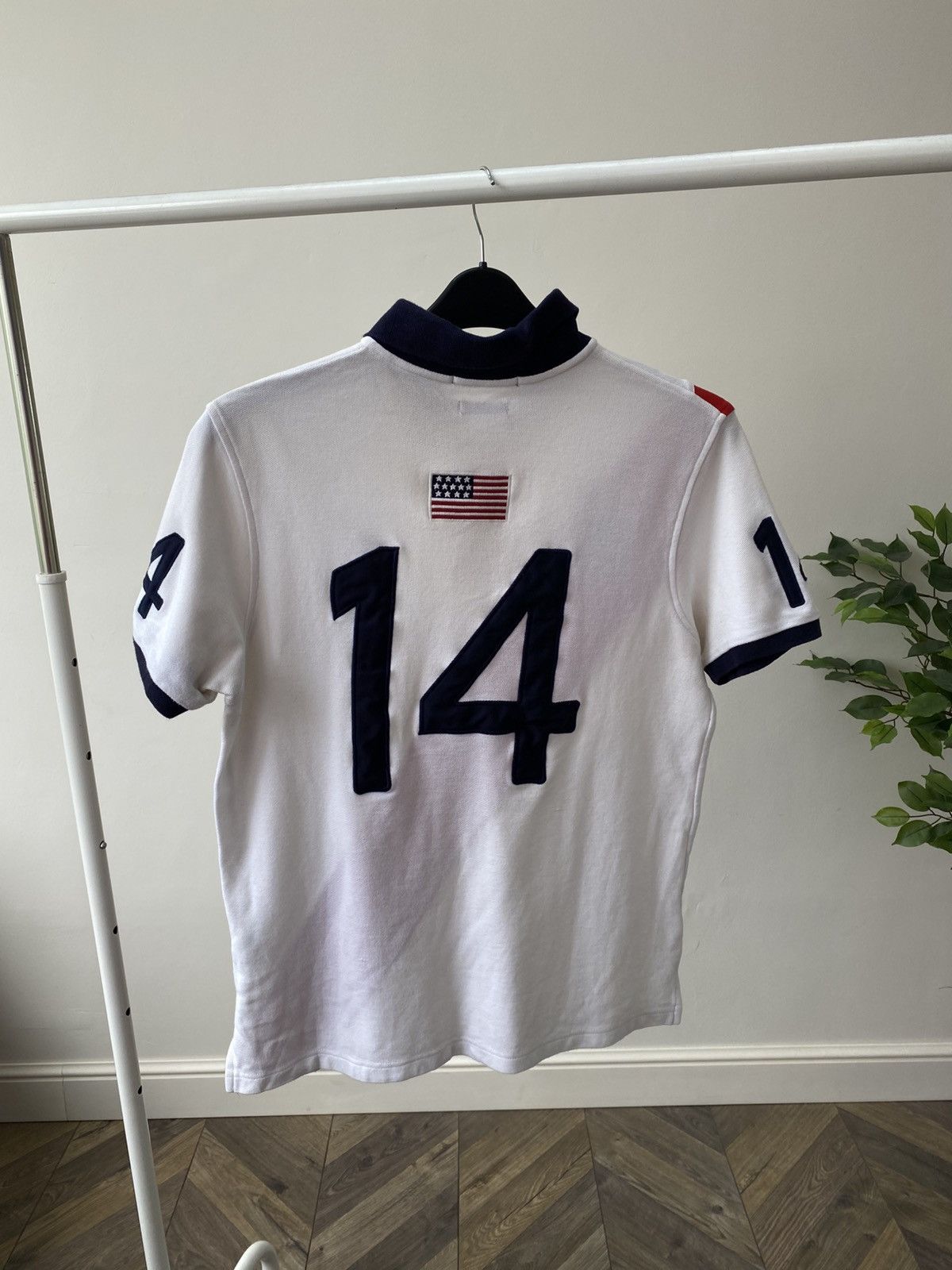 Polo Ralph Lauren × Vintage Vintage Polo Ralph Lauren United States USA Polo Shirt Size US L / EU 52-54 / 3 - 9 Thumbnail