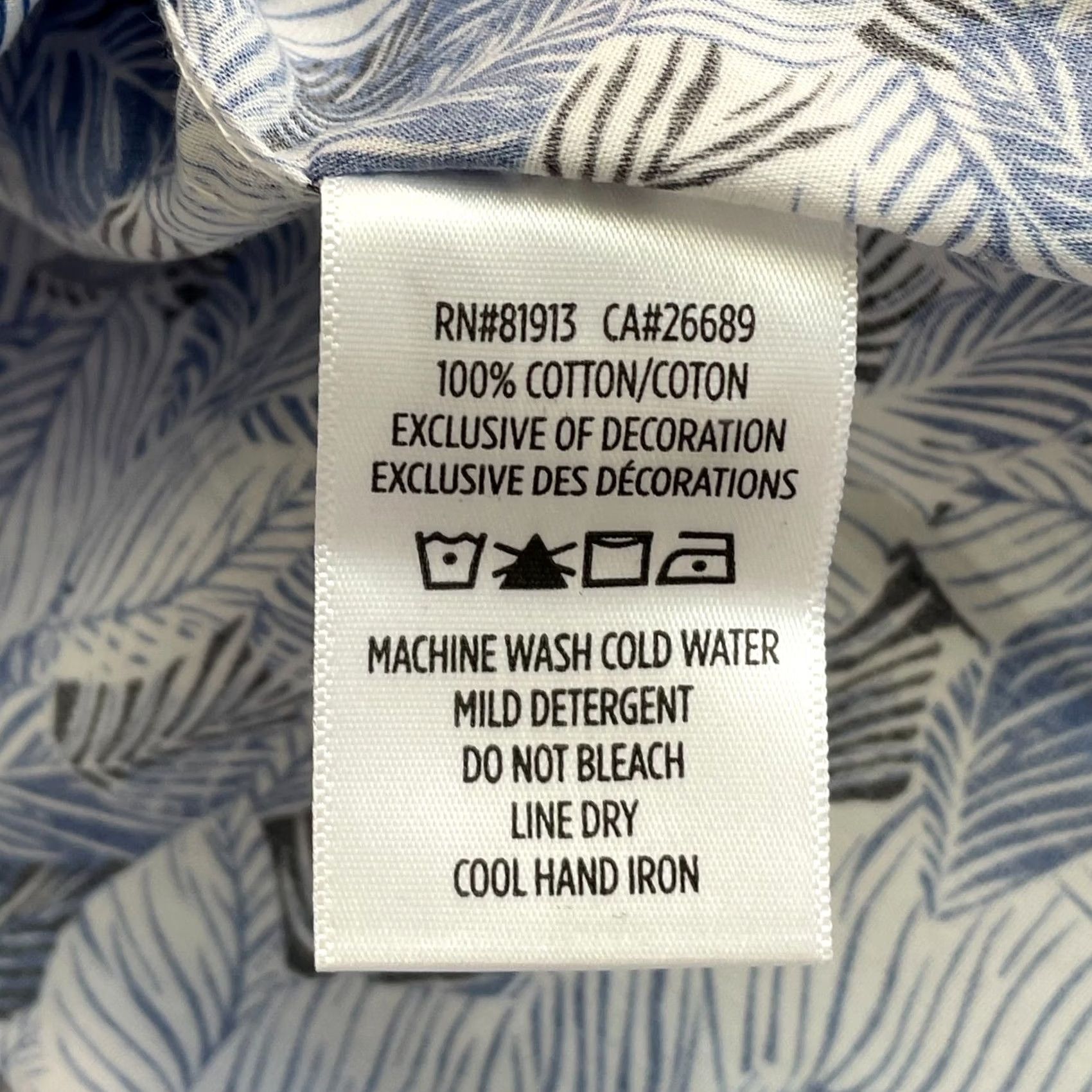 Robert Graham Robert Graham Cedar Grove Shirt Men Large Blue Floral Classic Fit NWT Size US L / EU 52-54 / 3 - 8 Thumbnail