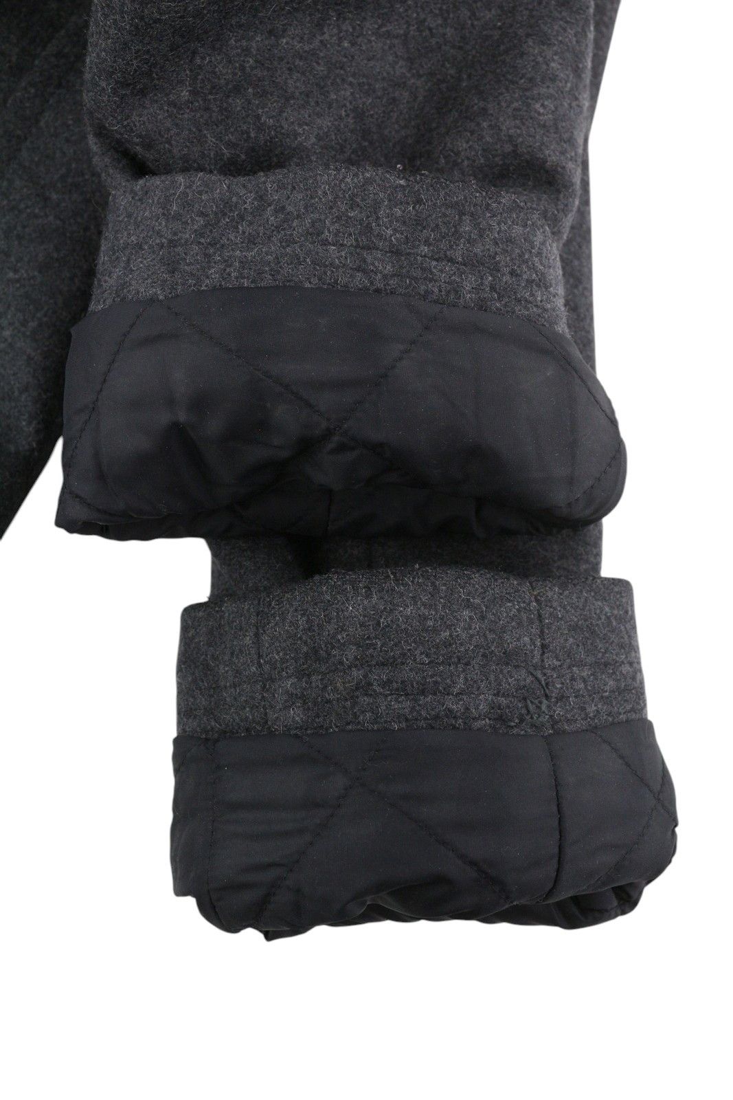 Peak Performance DUFFLE M Melange Grey Wool Blend Toggles Hooded Coat 86465 Size M / US 6-8 / IT 42-44 - 11 Thumbnail