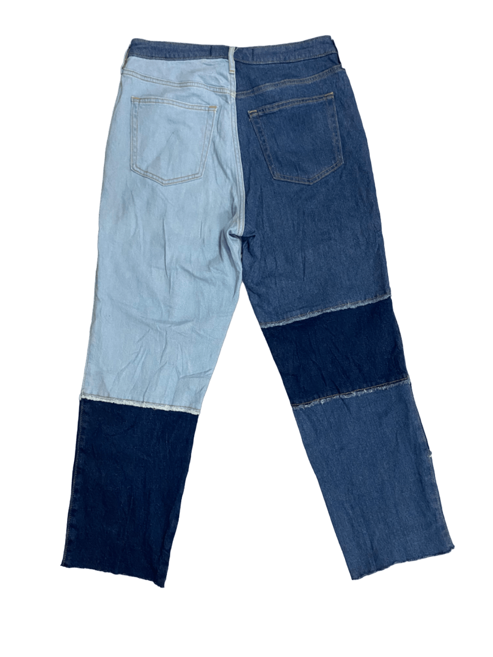 Hollister × Japanese Brand Cut Paste Loose Hollister Denim Jeans Size US 30 / EU 46 - 2 Thumbnail