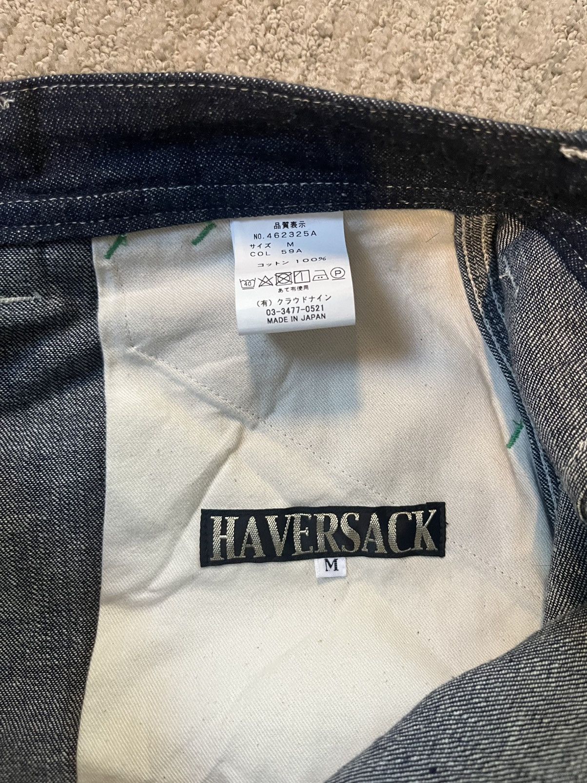 Haversack Haversack Japanese Denim Baggy Jeans Size US 32 / EU 48 - 6 Thumbnail
