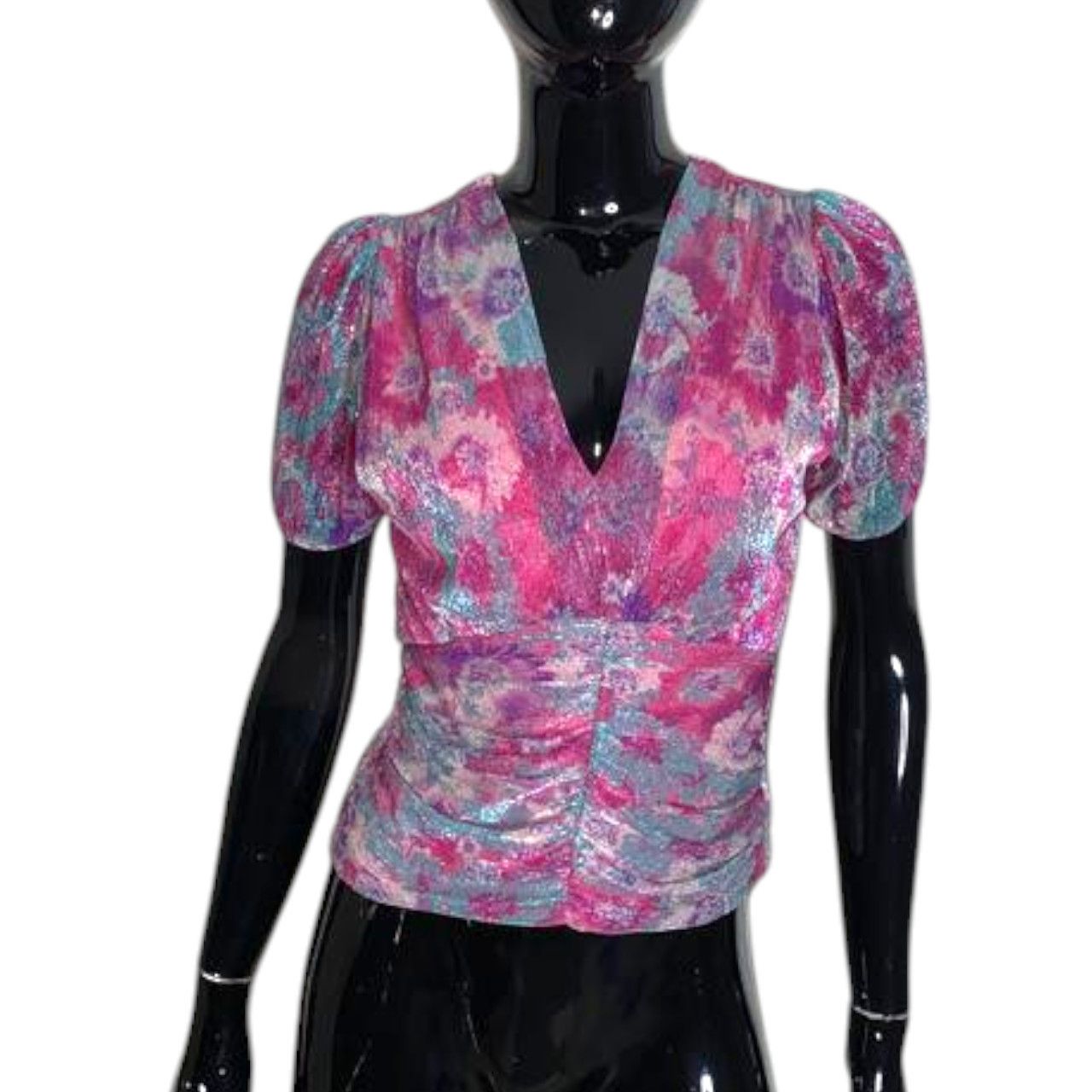 City Streets morgan de toi v neckline tshirt sz M Size M / US 6-8 / IT 42-44 - 1 Thumbnail