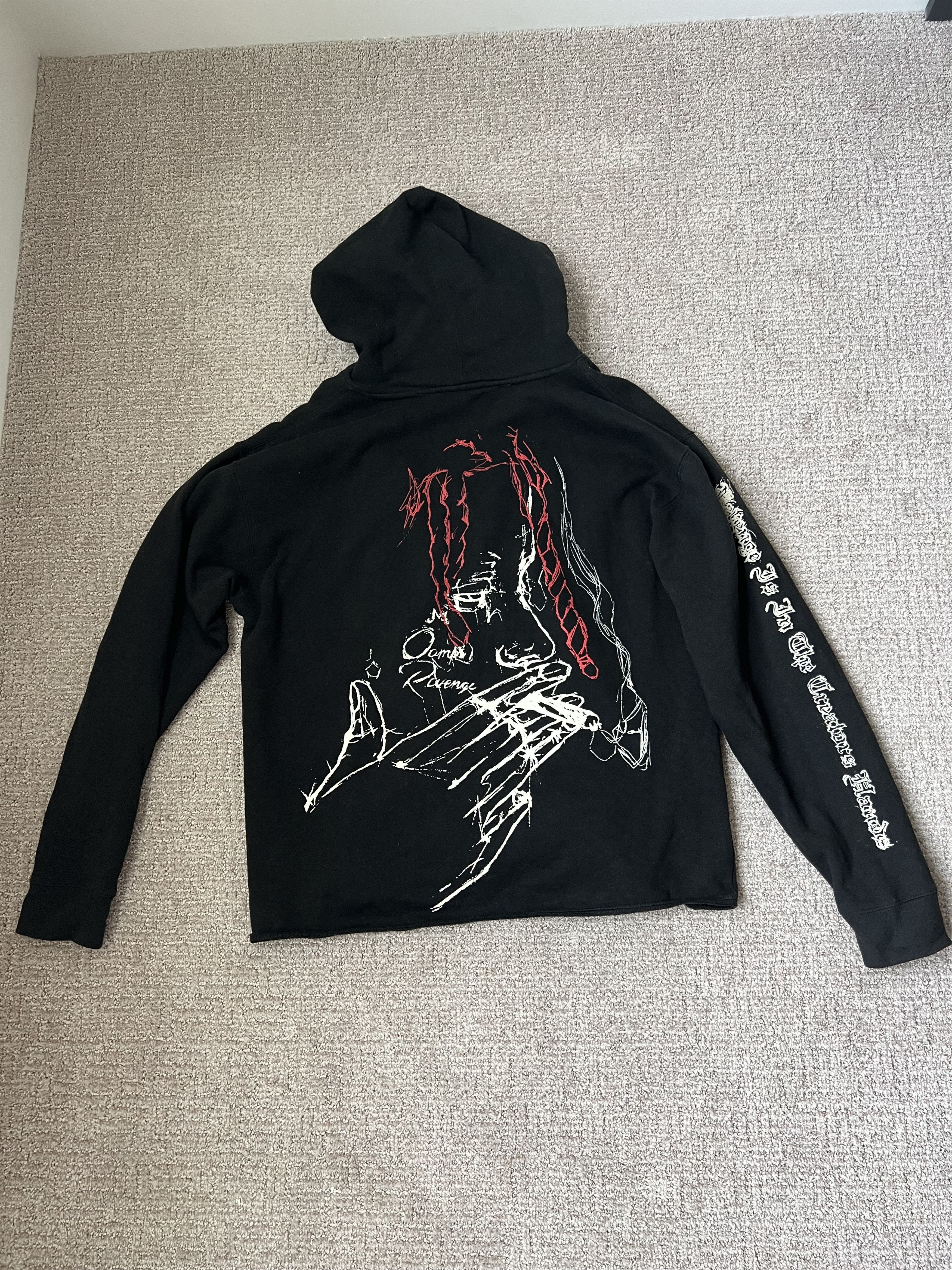 Revenge Revenge Graphic Hoodie Size US L / EU 52-54 / 3 - 3 Thumbnail