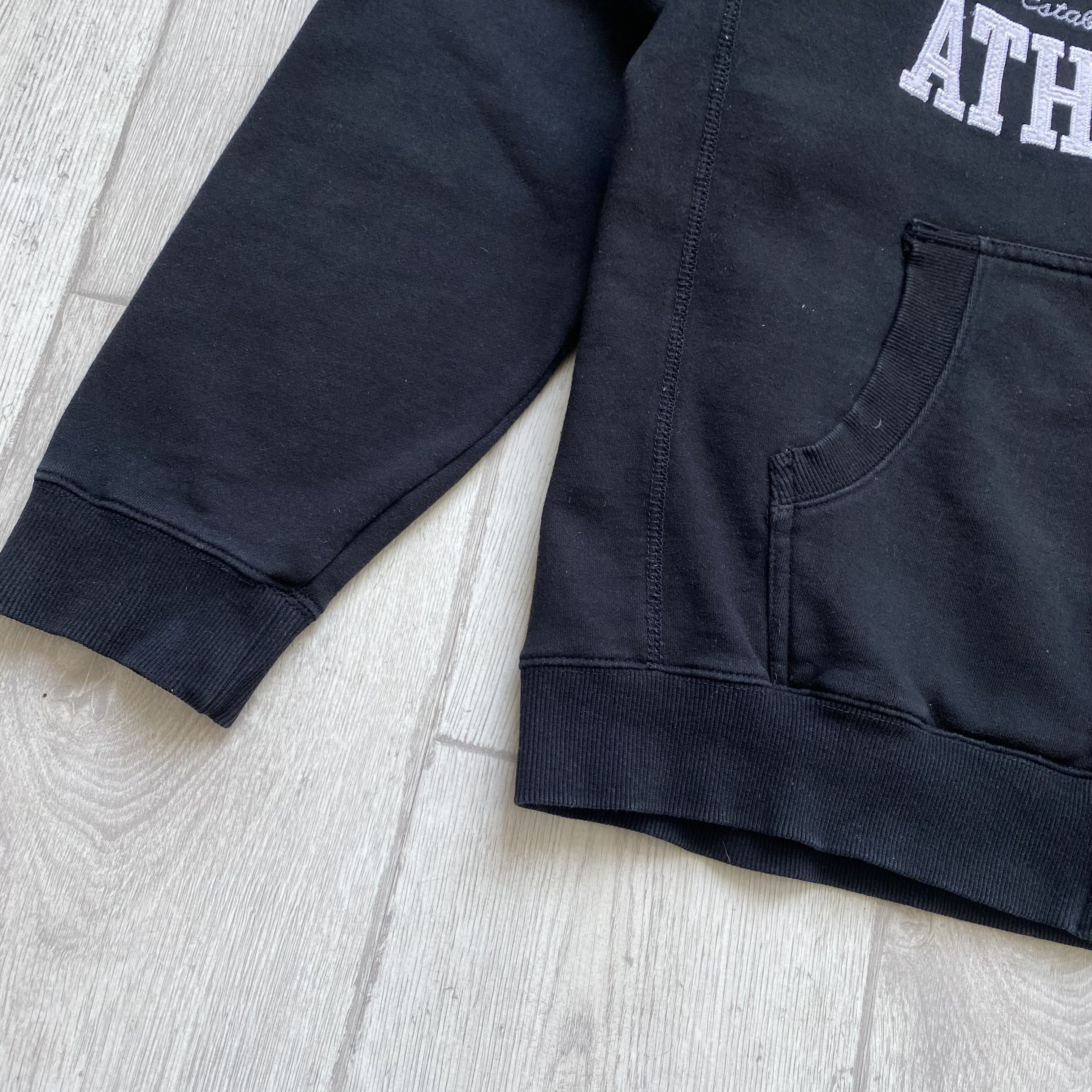 Russell Athletic ⚫️ Russell Athletic Boxy Hoodie Embroider Big logo Vintage Size US M / EU 48-50 / 2 - 4 Thumbnail