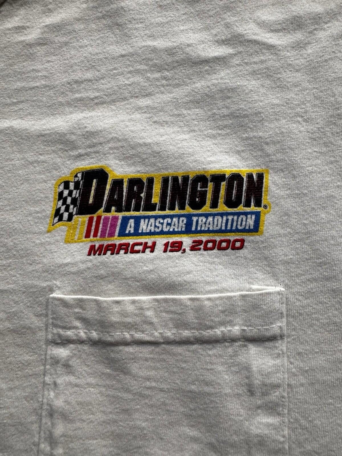 NASCAR Vintage Rare NASCAR 2000 Darlington 400 Auto Racing T-Shirt Size ONE SIZE - 4 Thumbnail