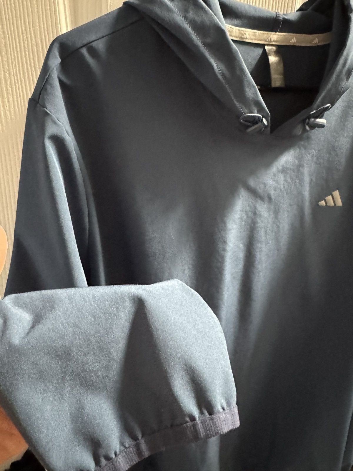 Adidas Adidas Navy Blue Windbreake Size US XL / EU 56 / 4 - 4 Thumbnail