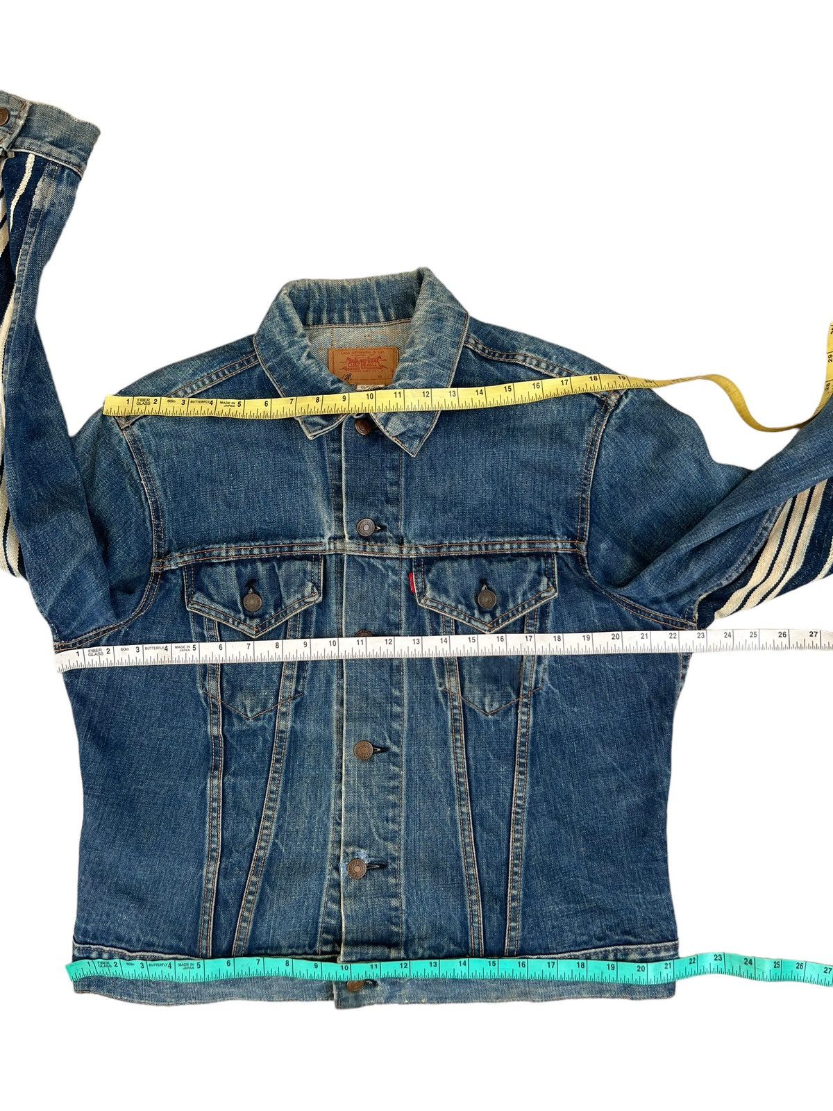 Levi's 70s Levi’s X Journal Standard Remake Hybrid Denim Jacket Size US L / EU 52-54 / 3 - 3 Thumbnail