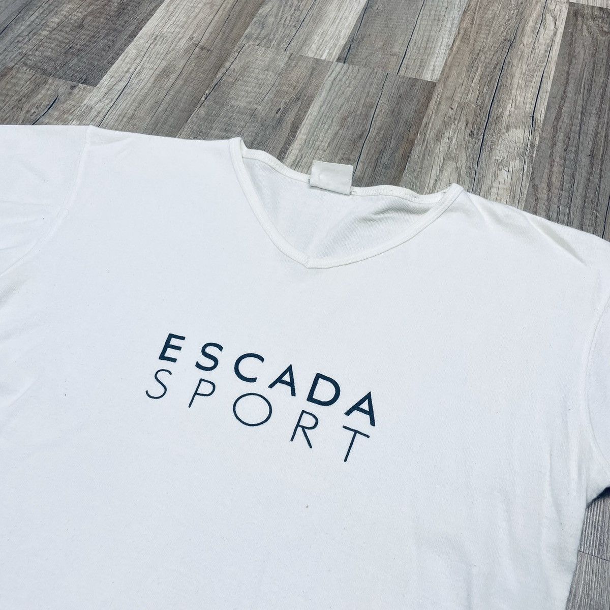 Escada Escada sport Tshirt white womens M vintage Size US M / EU 48-50 / 2 - 2 Thumbnail