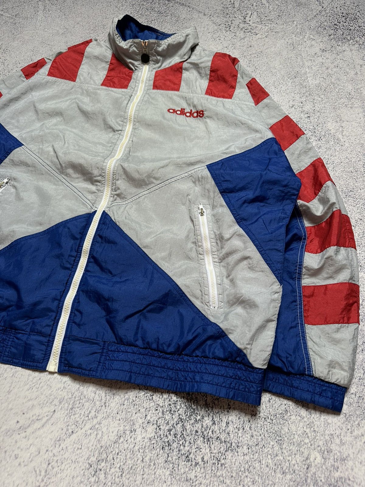 Adidas 1994 World Cup USA 94 Adidas Track Jacket Size L Size US L / EU 52-54 / 3 - 3 Thumbnail
