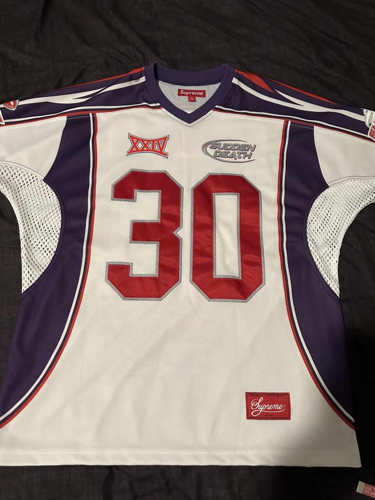 Supreme Supreme Sudden Death Football Jersey medium Size US M / EU 48-50 / 2 - 1 Thumbnail