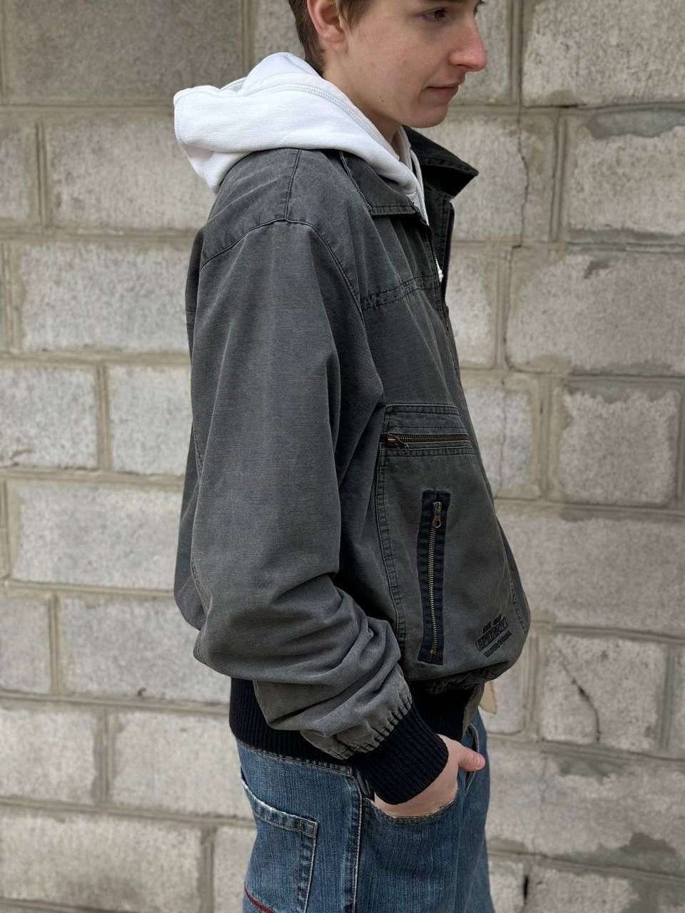 Y/Project VTG Mans Speedo boy Light Jacket Bomber Size XXL Y2K Hype Size US XXL / EU 58 / 5 - 6 Thumbnail