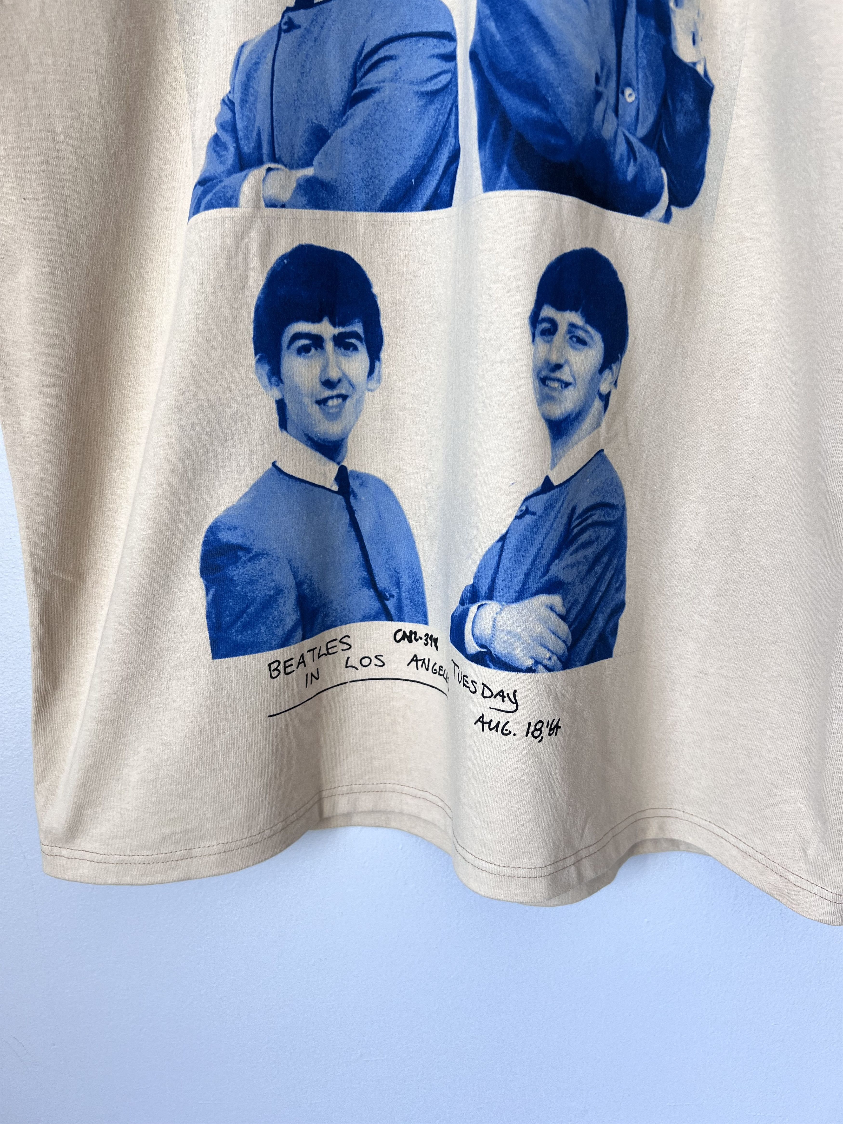 Online Ceramics Online Ceramics The Beatles Sixty Years Ago Tee in Beige Size US XL / EU 56 / 4 - 3 Thumbnail