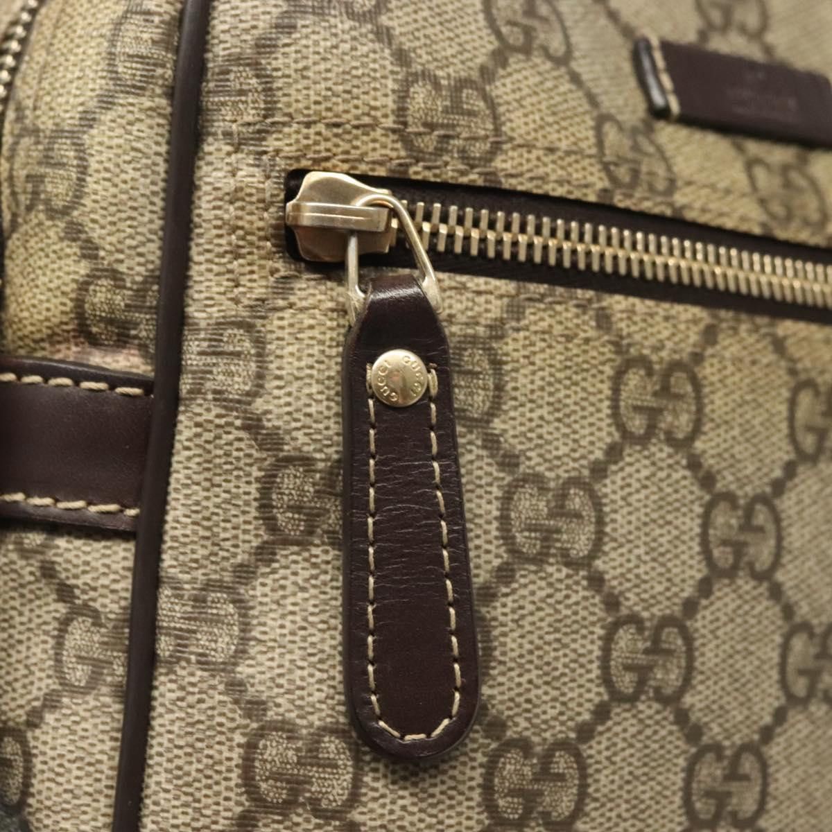 Gucci GUCCI GG Supreme Shoulder Bag Pvc Beige Gold Size ONE SIZE - 15 Thumbnail