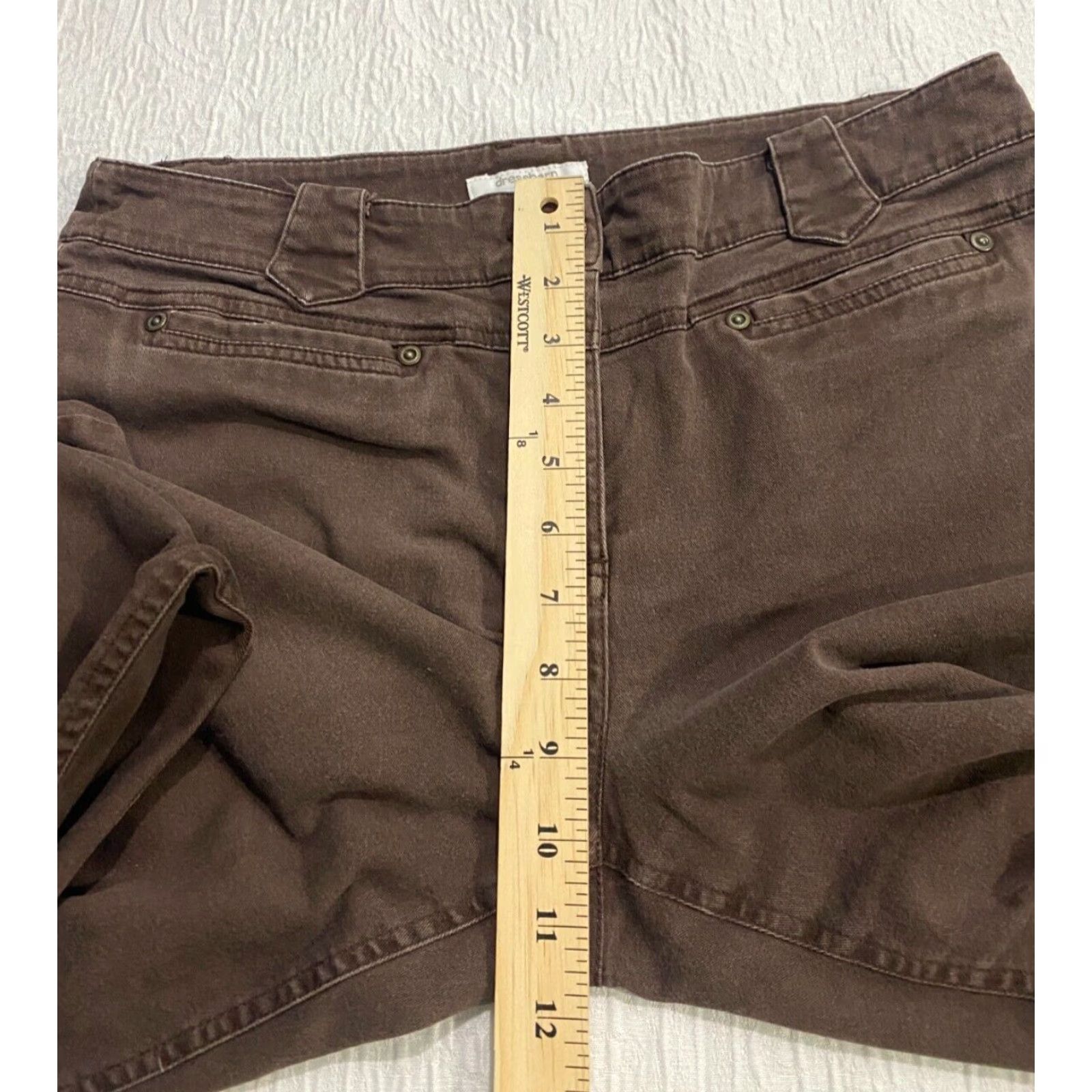 Vintage Dressbarn Pants Womens Size 12 Brown Size 34" / US 12 / IT 48 - 5 Thumbnail