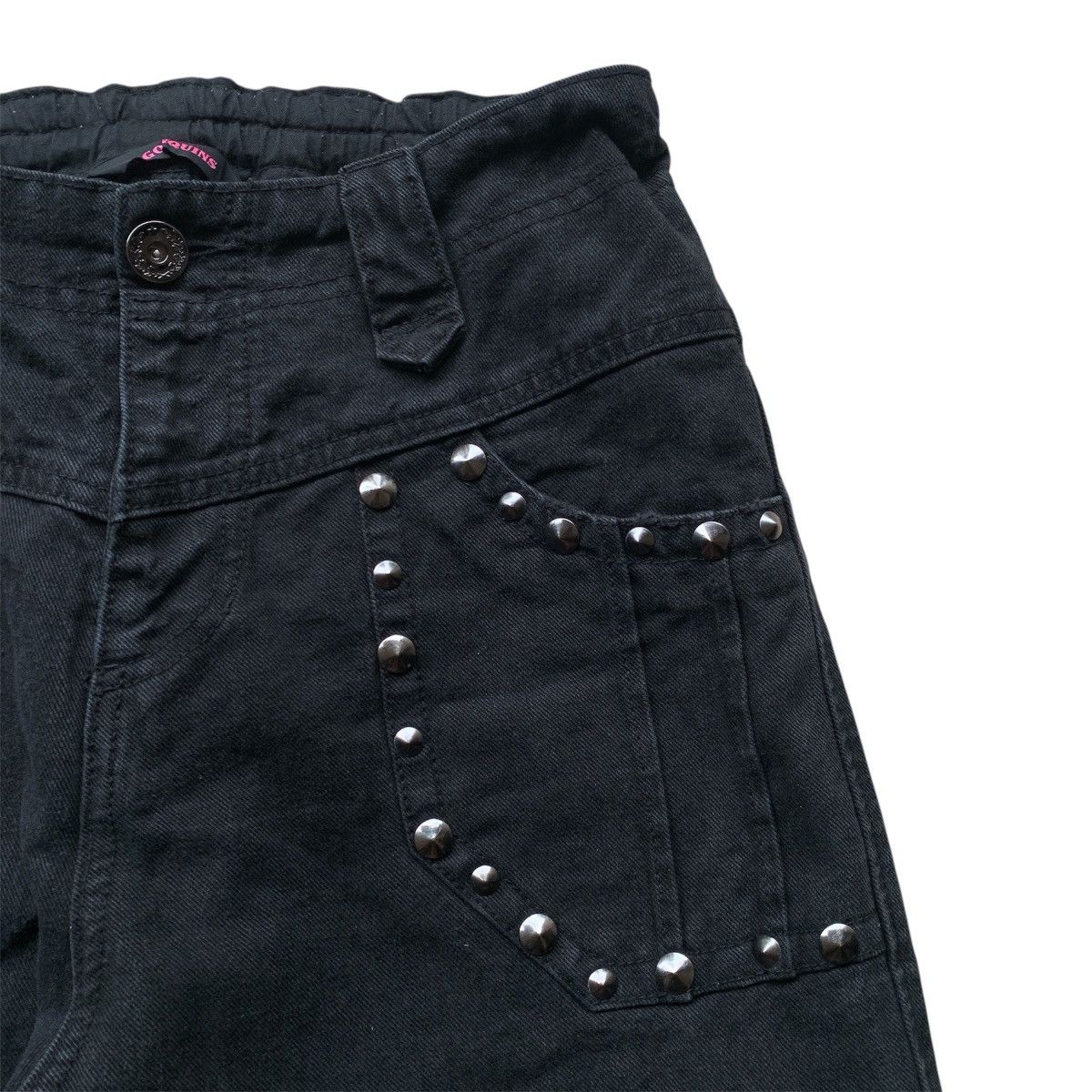 If Six Was Nine Algonquins Ifsixwasnine Gothic Punk Studded Distressed Jeans Size US 30 / EU 46 - 11 Thumbnail