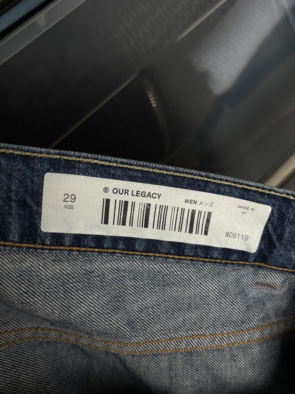 Our Legacy Our Legacy second cut blue denim jeans pants Size US 29 - 9 Thumbnail