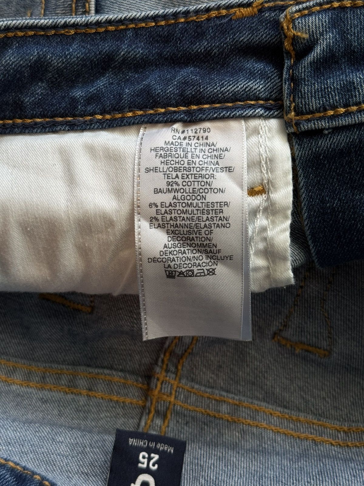 Designer × True Religion × Vintage True Religion skinny flared fit Y2K style jeans denim Size 25" / US 0 / IT 36 - 9 Thumbnail